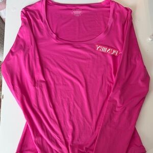 Pumiey Hot Pink Long Sleeve (New With Tags)
